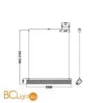 Подвесной светильник Maytoni Petra MOD250PL-L36BS3K - Фото 6