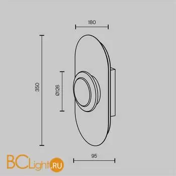 Настенный светильник Maytoni Pharao new MOD361WL-L20BS3K - Фото 4