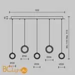 Подвесной светильник Maytoni Pharao new MOD361PL-L33BS3K - Фото 4