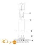 Садово-парковый фонарь Maytoni Piccadilly O017FL-01B - Фото 0