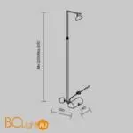 Торшер Maytoni Pikant MOD372FL-L10B3K - Фото 15