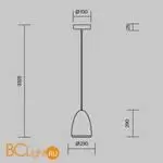 Подвесной светильник Maytoni Pilastro MOD430PL-01CM - Фото 7