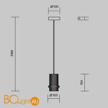 Подвесной светильник Maytoni Pilastro MOD430PL-L5W3K - Фото 12