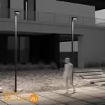 Столб для паркового светильника Maytoni Pillar O473P-GF - Фото 3