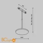 Трековый светильник Maytoni Plato new TR123-2-15W3K-B - Фото 6