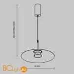 Подвесной светильник Maytoni Platte new MOD352PL-L10W3K - Фото 4