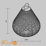 Садово-парковый фонарь Maytoni Plet OSL599FL-L5B3K1 - Фото 5