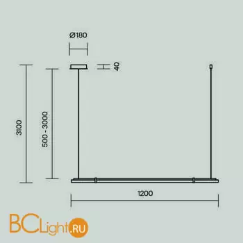 Подвесной светильник Maytoni Plume new MOD340PL-L20BS3K - Фото 6