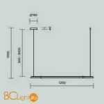 Подвесной светильник Maytoni Plume new MOD340PL-L20BS3K - Фото 6