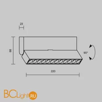 Потолочный светильник Maytoni Points rot C136CL-12W3K-W - Фото 6