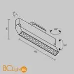 Трековый светильник Maytoni Points Rot TR224-1-12WCCT-M-B - Фото 7