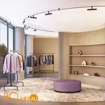 Трековый светильник Maytoni Points Rot TR203-1-10W3K-S-B - Фото 0