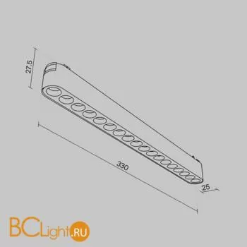 Трековый светильник Maytoni Points TR082-1-18W4K-M-B - Фото 6