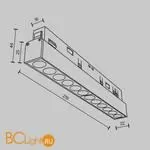 Трековый светильник Maytoni Points TR031-2-12W4K-W - Фото 6