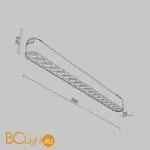 Трековый светильник Maytoni Points TR082-1-18W4K-M-W - Фото 6