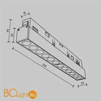 Трековый светильник Maytoni Points TR031-2-12W3K-W - Фото 6