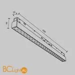 Трековый светильник Maytoni Points TR031-4-24WTW-DD-W - Фото 6