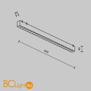 Подвесной светильник Maytoni Points TR128B-24W3K-M-W - Фото 6
