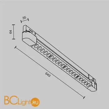 Трековый светильник Maytoni Points new TR195-3-20W2.7K-M-W - Фото 9