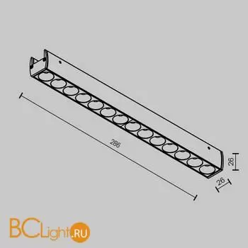Трековый светильник Maytoni Points new TR162-1-12W3K-M-B - Фото 6