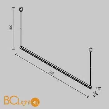 Трековый светильник Maytoni Points new TR169-1-52W3K-M-B - Фото 7