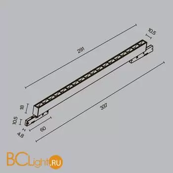 Трековый светильник Maytoni Points new TR193-1-15W4K-M-B - Фото 7