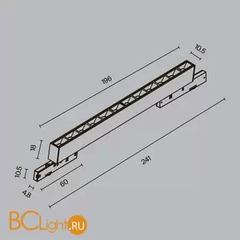Трековый светильник Maytoni Points new TR193-1-10W3K-M-B - Фото 7