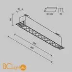 Встраиваемый светильник Maytoni Points DL065-20W3-6K-TRS-B - Фото 6