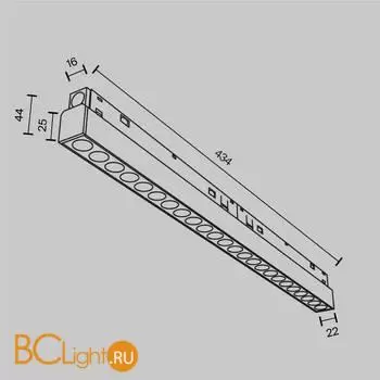 Трековый светильник Maytoni Points TR031-4-24WTW-DD2-B - Фото 9
