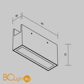 Уличный трековый светильник Maytoni Points O-TR01-2-S-10WB3K - Фото 9