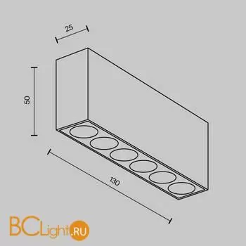Потолочный светильник Maytoni Points C066CL-12W3-6K-B - Фото 7