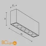 Потолочный светильник Maytoni Points C066CL-12W3-6K-B - Фото 7