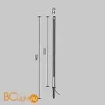 Садово-парковый фонарь Maytoni Pole O440FL-L18GF3K - Фото 5