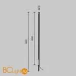 Садово-парковый фонарь Maytoni Pole O440FL-L24GF3K - Фото 5