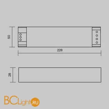 Блок питания (трансформатор) Maytoni Power Supply Magnetic PSL007-200W-48V-IP20 - Фото 4