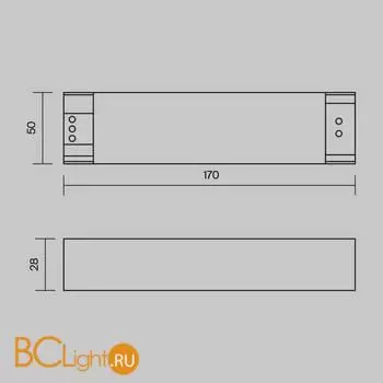 Блок питания (трансформатор) Maytoni Power Supply Magnetic PSL005-100W-48V-IP20 - Фото 4