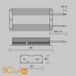 Блок питания (трансформатор) Maytoni Power Supply Magnetic PSL008-480W-48V-IP67 - Фото 4
