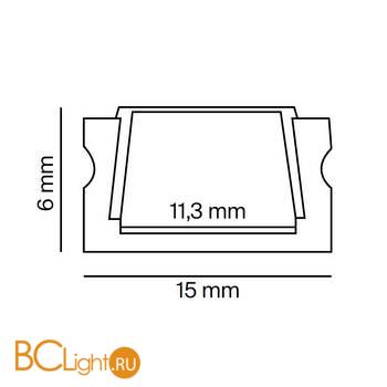 Профиль универсальный Maytoni 04001 ALM001S-2M - Схема