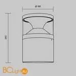 Ландшафтный светильник Maytoni Pyro O496FL-L21B3K - Фото 7