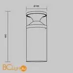 Ландшафтный светильник Maytoni Pyro O496FL-L21B3K1 - Фото 7