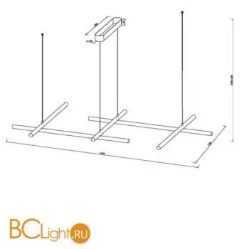Подвесной светильник Maytoni Radiance MOD278PL-L86G3K1 - Фото 5