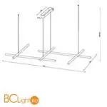 Подвесной светильник Maytoni Radiance MOD278PL-L86G3K1 - Фото 5