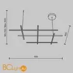 Подвесной светильник Maytoni Radiance MOD278PL-L86G3K - Фото 4