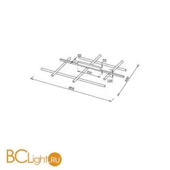 Потолочный светильник Maytoni Radiance MOD278CL-L50G3K - Фото 4