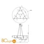 Люстра Maytoni Rami MOD128PL-06WB - Фото 2