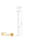 Подвесной светильник Maytoni Ray P021PL-L20B3K - Фото 1