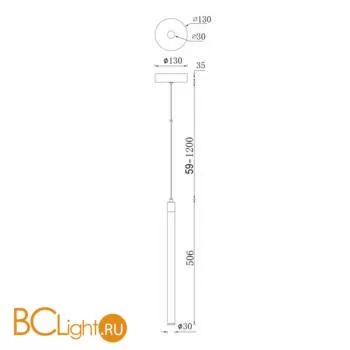 Подвесной светильник Maytoni Ray P021PL-L10MG3K - Фото 1