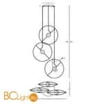 Подвесной светильник Maytoni Reflex MOD154PL-L6W3K1 - Фото 1