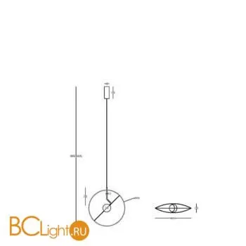 Подвесной светильник Maytoni Reflex MOD154PL-L6W3K - Фото 1