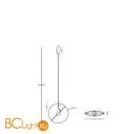 Подвесной светильник Maytoni Reflex MOD154PL-L6W3K - Фото 1